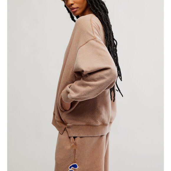 🆕 FP MOVEMENT All Star Embroidered Pullover / Twig Combo - Picture 3 of 7